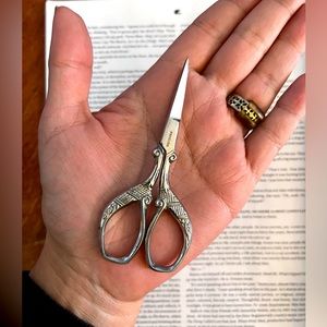 Vintage embroidery scissors